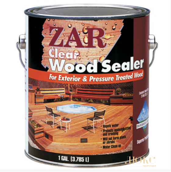 Бесцветное палубное масло по дереву