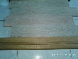 Плинтусы из массива дуба